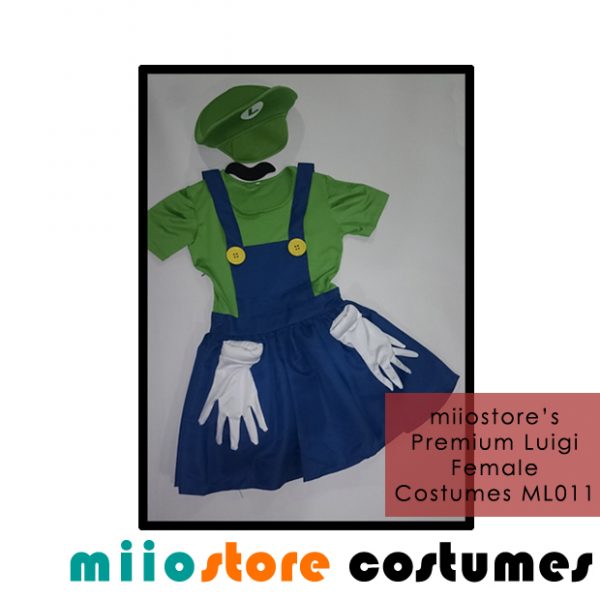 ML011 Ladies Premium Luigi Costumes