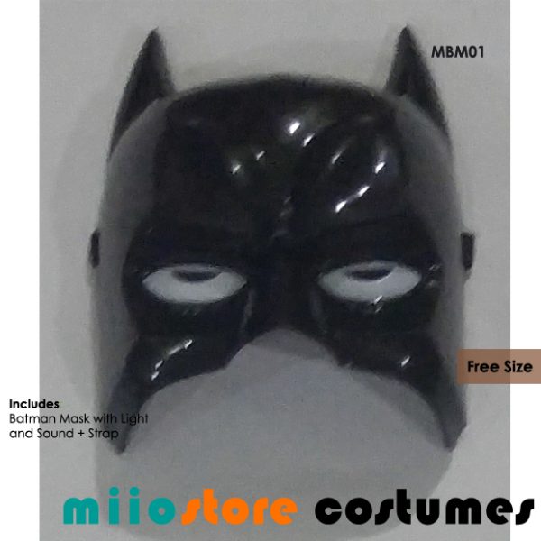 Batman Mask Accessories - miiostore Costumes Singapore MBM01