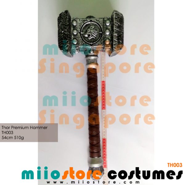Thors Hammer Mjolnir Life Size - miiostore Costumes Singapore - TH003