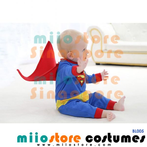 Superman Baby Costumes - BL005 - miiostore Costumes Singapore