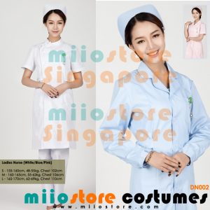 DN002 - Nurse's Costumes - miiostore Costumes Singapore