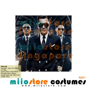 Pilot Suit Set - miiostore Costumes Singapore - P011