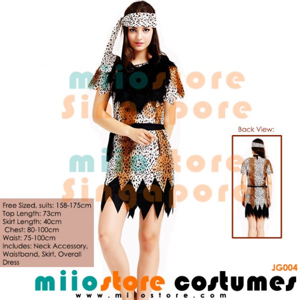 Jungle Costumes Singapore - Safari Zoo Leopard Prints - miiostore Costumes Singapore - JG004