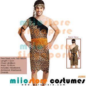 Jungle Costumes Singapore - Safari Zoo Leopard Prints - miiostore Costumes Singapore - JG005