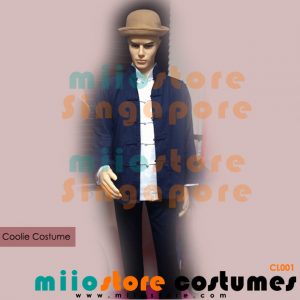 Chinese Coolie Costumes - miiostore Costumes Singapore - CL001