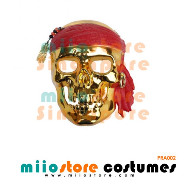 Pirate Skull Mask - miiostore Costumes Singapore - PRA002