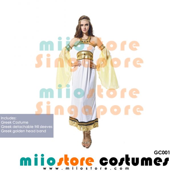 Greek Costumes - GC001 - miiostore Costumes Singapore