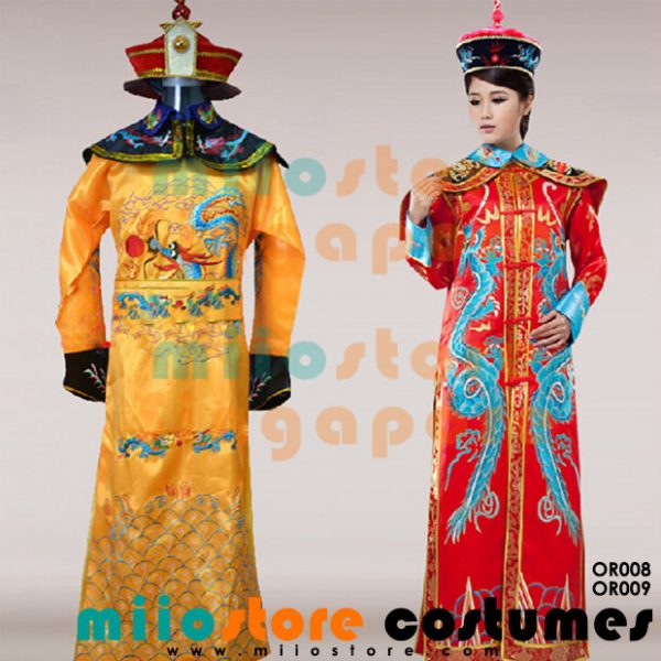 Emperor and Empress Costumes OR008 OR009 - miiostore Costumes Singapore