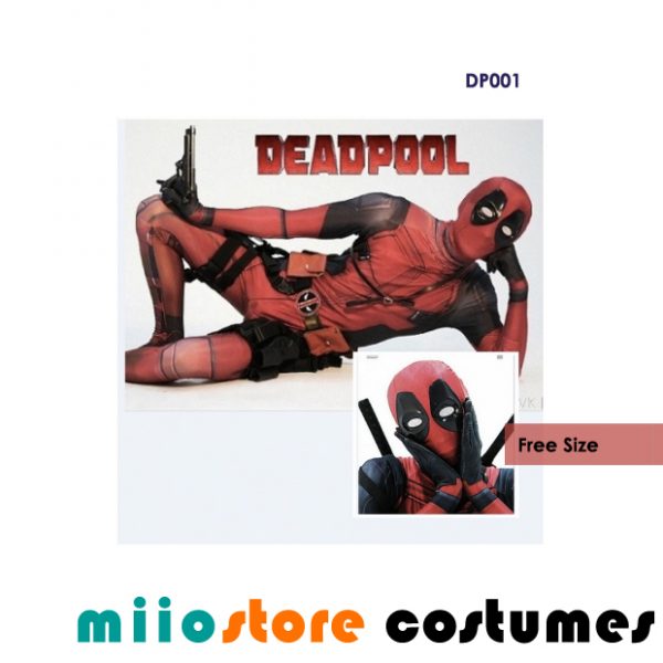 DP001 - Deadpool Costumes - miiostore Costumes Singapore